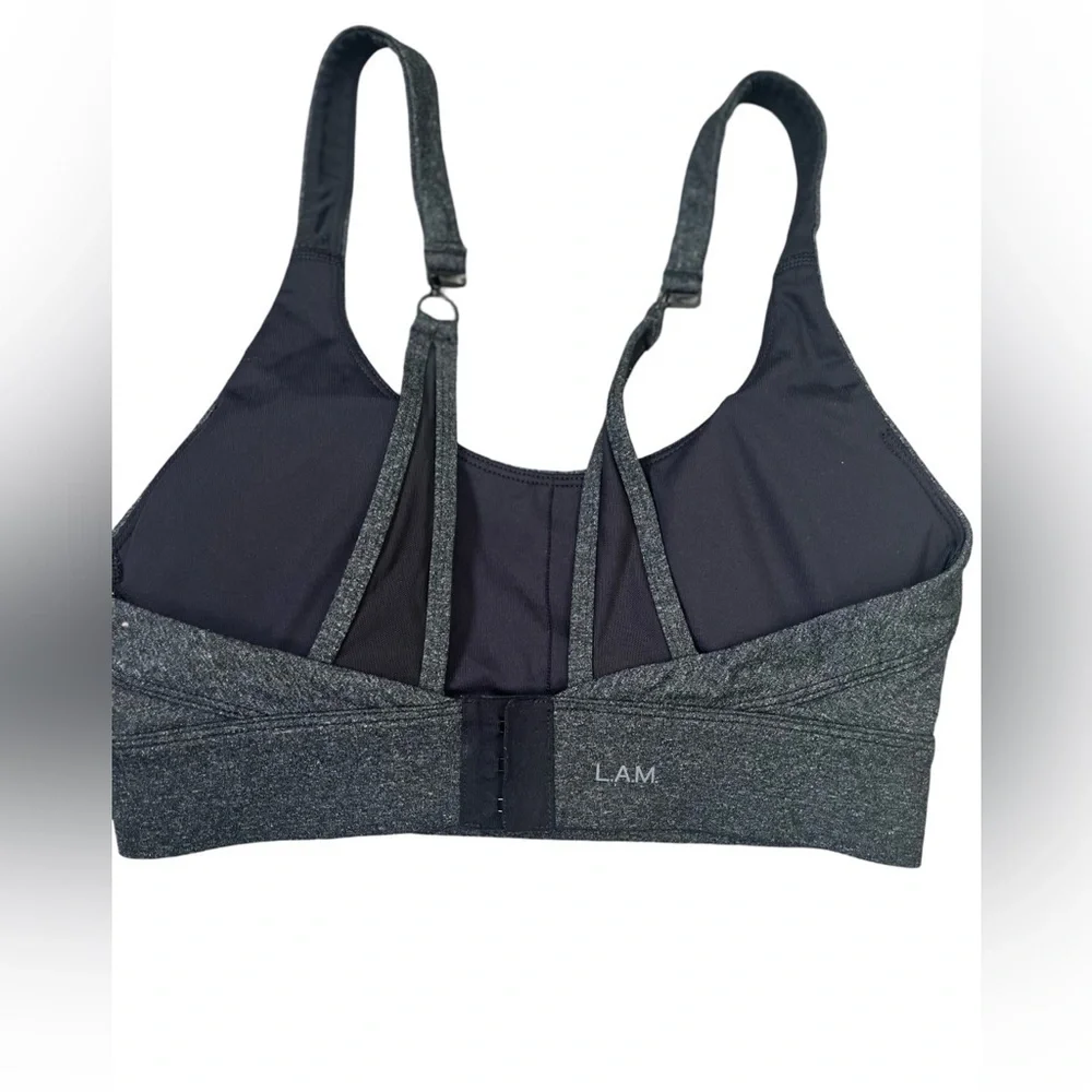 LAM Lifestyle & Movement Small Black Support Sports and Athletic Bra. Size: S.